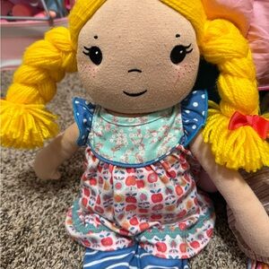 Matilda Jane Doll with Yellow Hair and Colorful Outfit